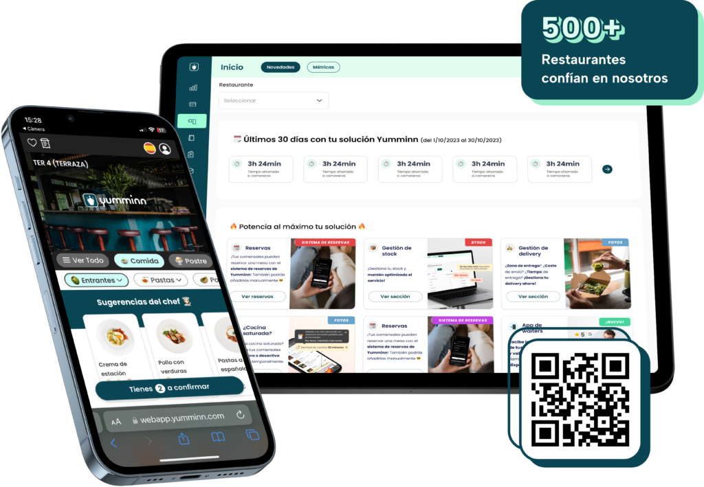 screenshot of Yumminn app